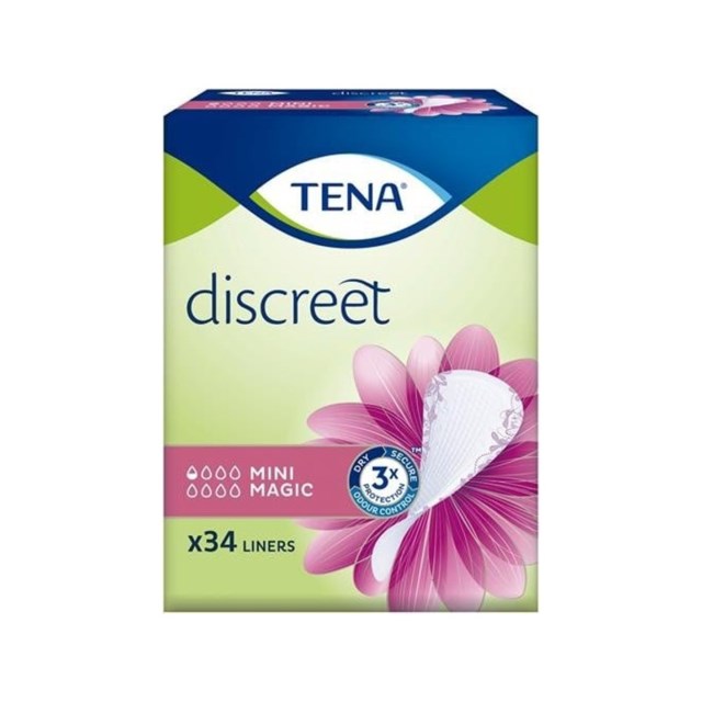 Trosskydd TENA Discreet Mini Magic För Inkontinens - 34-P - 1