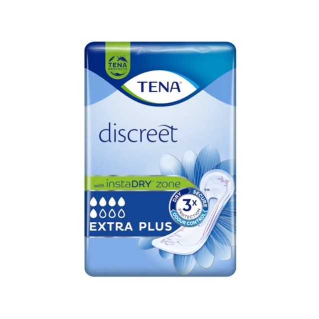 Inkontinensskydd TENA Discreet Extra Plus InstaDRY 24-P - 1
