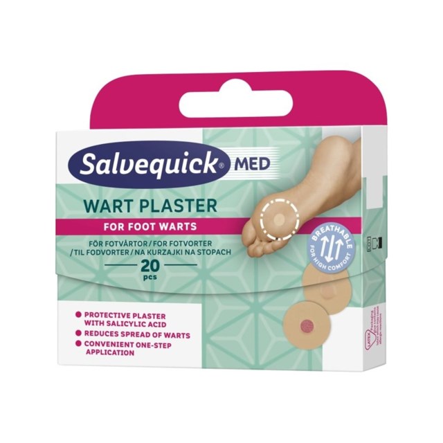 SalvequickMED Vårtplåster 20 st - 1