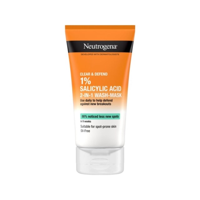 Neutrogena Clear & Defend Wash-Mask 150 ml - 1