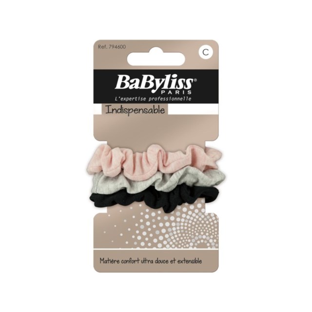 BaByliss Indispensable tygsnoddar 3 st - 1