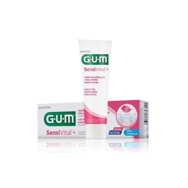 GUM SensiVital+ tandkräm 75 ml - 1