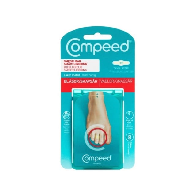Compeed Skavsårsplåster On Toes 8 st - 1