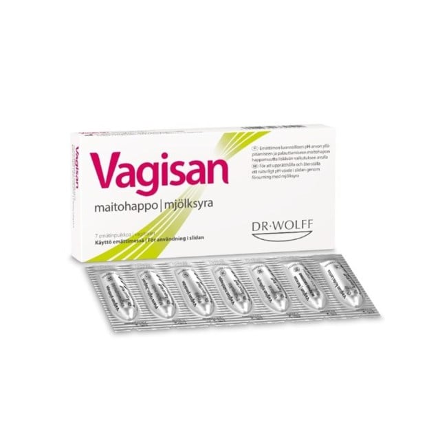 Vagisan Mjölksyra vagitorier 7 st - 1