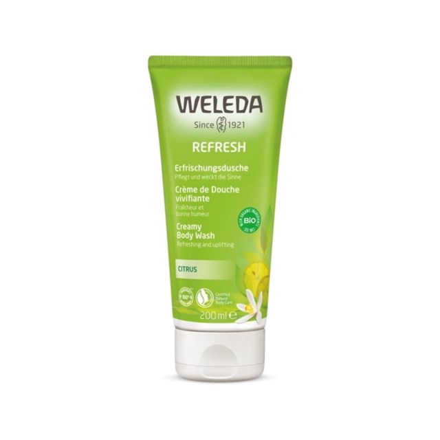 Weleda Refresh Creamy Body Wash 200 ml - 1