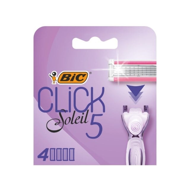 Bic Soleil Click 5 rakbladsrefill 4 st - 1
