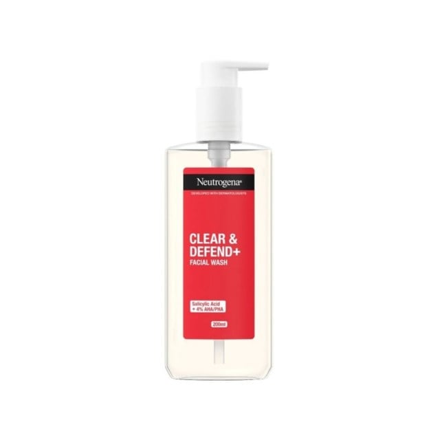 Neutrogena Clear & Defend+ Facial Wash 200 ml - 1