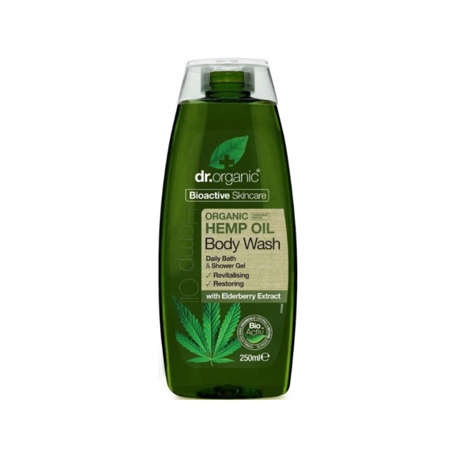 Dr Organic Hemp Oil Body Wash 250 ml - 1