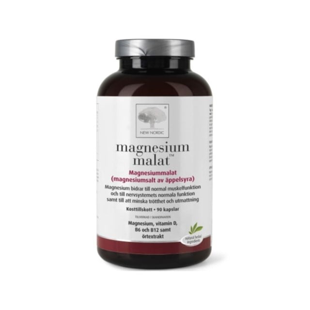 New Nordic Magnesium Malat 90 kapslar - 1