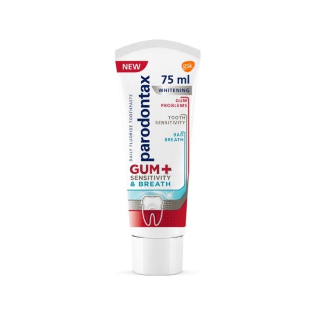 Parodontax Gum+Sensitivity & Breath Whitening 75 ml - 1