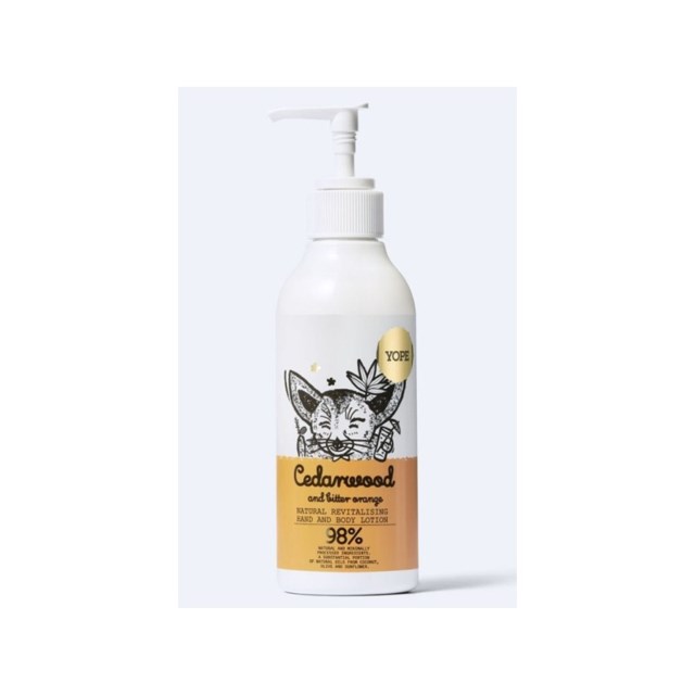 YOPE Hand & Body Lotion Cedarwood & Bitter Orange 300ml - 1