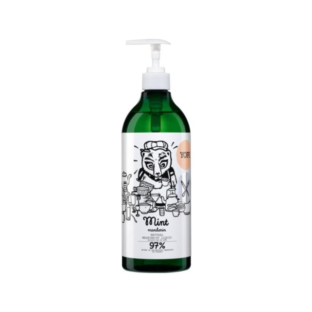 YOPE Washing-Up Liquid Mint & Mandarin 750 ml - 1
