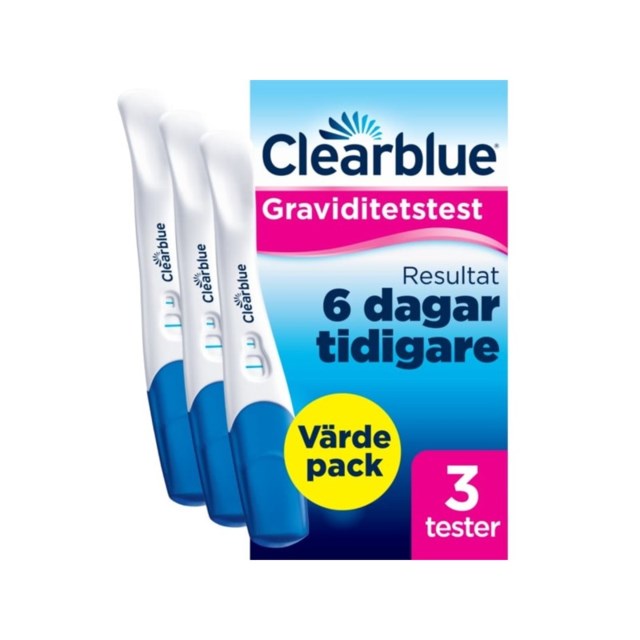 Clearblue Graviditetstest Ultratidigt 3 st - 1