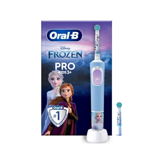 Oral-B Pro Kids eltandborste Frozen 2 tandborsthuvuden 3 år - 1