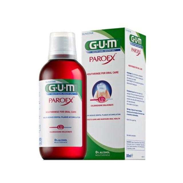 GUM Paroex munskölj 012 % 300 ml - 1