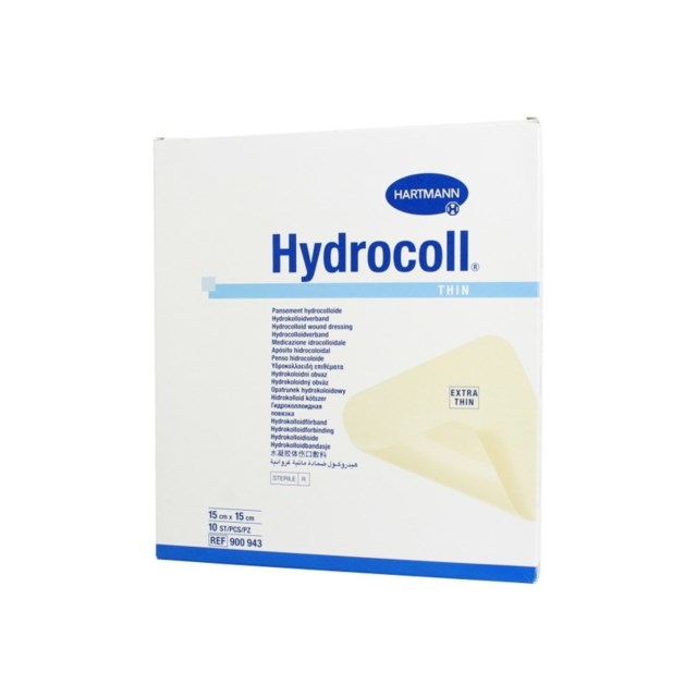 Hydrokolloidförband Hydrocoll Thin Steril 15x15cm 10-P - 1