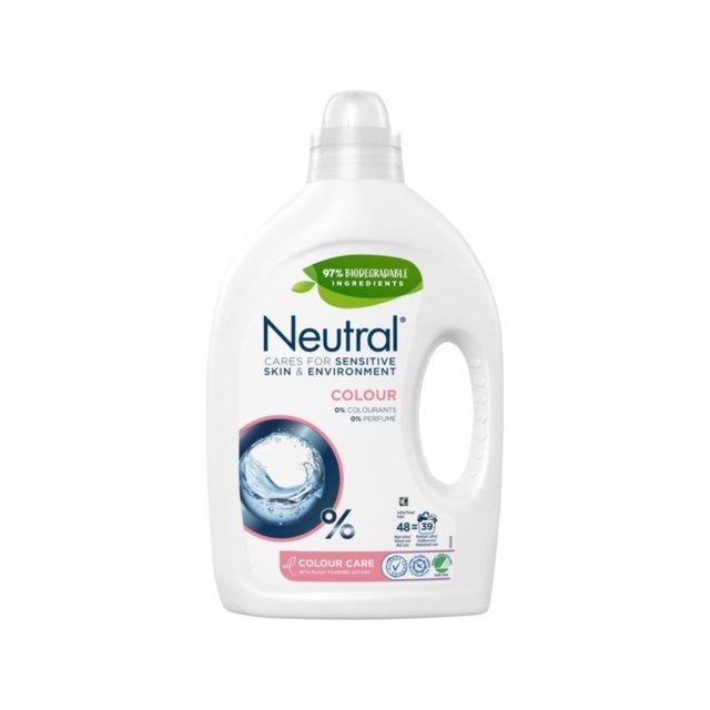 Flytande Tvättmedel Neutral Colour 1,95L - 1