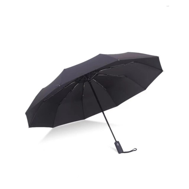 Paraply hopfällbart automatisk svart - 1