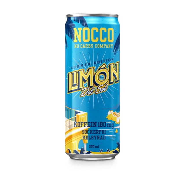Dryck Nocco BCAA Limón del sol - 33cl - 1