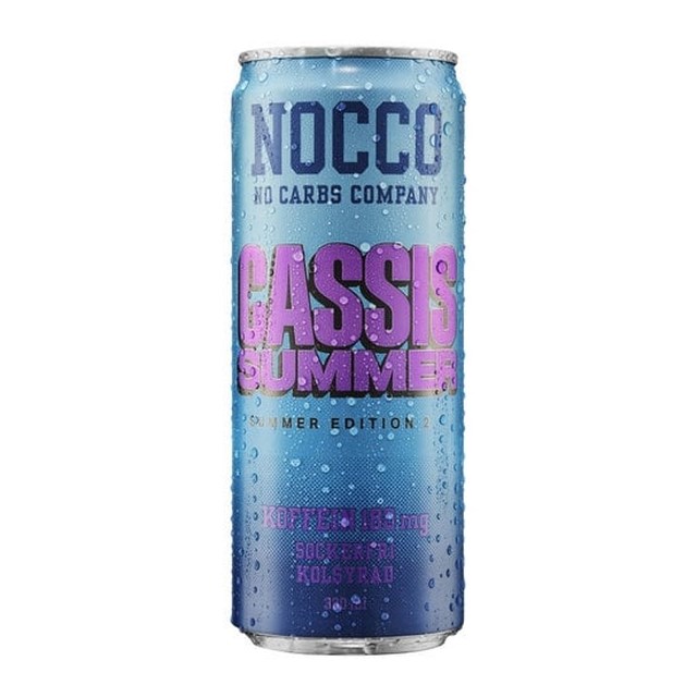 Dryck Nocco BCAA Cassis Summer - 33cl - 1