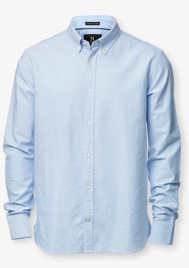 Skjorta Rochester Casual herr ljusblå stl 3XL - 3XL - 1