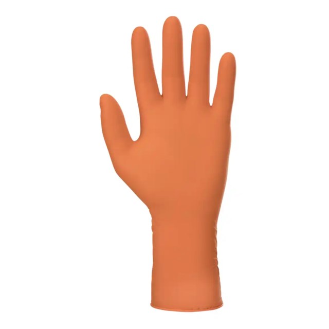 Nitrilhandske Nitrylex High Risk Orange 100st - XL - 1