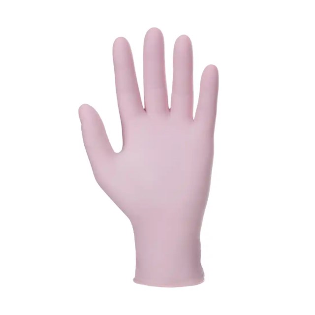 Nitrilhandske Nitrylex Pink Rosa 100st - M - 1