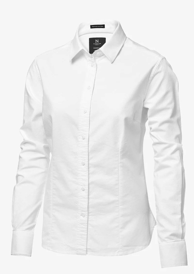 Skjorta Rochester dam vit stl XS - S - 1