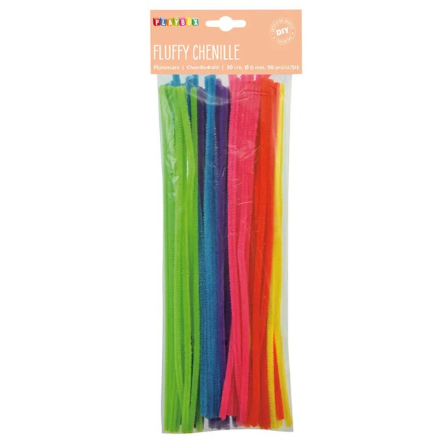 Piprensare Playbox Neon, Ø 6 mm, 50 st - 1