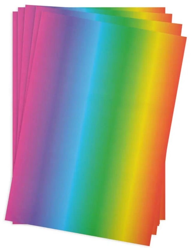 Regnbågspapper Playbox, 20-pack - 1