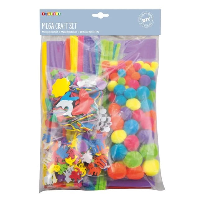 Pysselset Playbox Mega, extra stort - 1