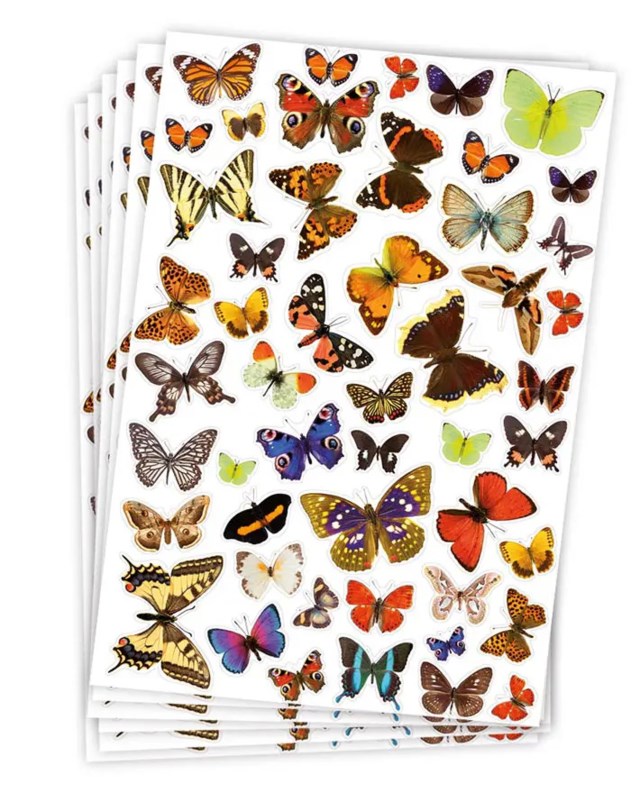 Stickers Playbox Fjärilar, 300 st - 1