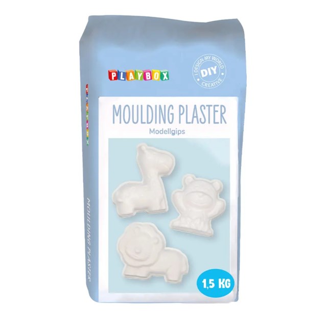 Modellgips Playbox, snabbtorkande, 1,5 kg - 1