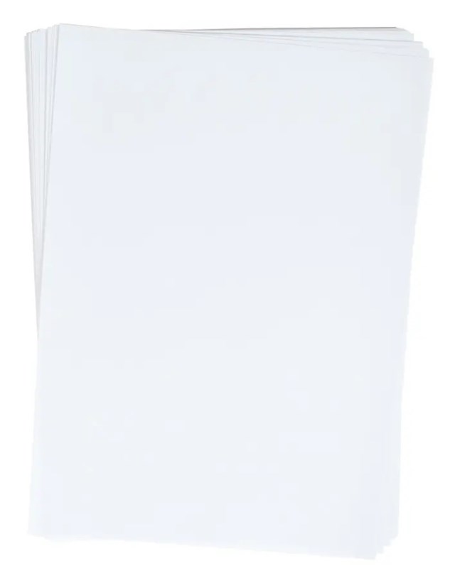 Pysselpapper Playbox A4 180g, vit, 25 ark - 1