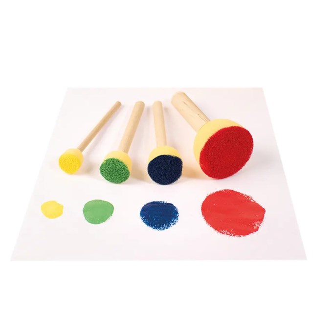 Stöppelsvamp Playbox Skumgummi, 4 storlekar, 40 st - 1