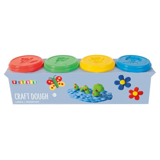 Leklera Playbox Blandade färger, 4-pack - 1