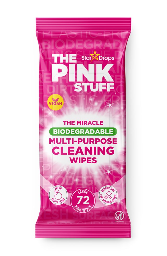 The Pink Stuff Multipurpose wipes 72st/fp - 1