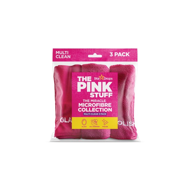 The Pink Stuff Mikrofiberduk 3st/fp - 1