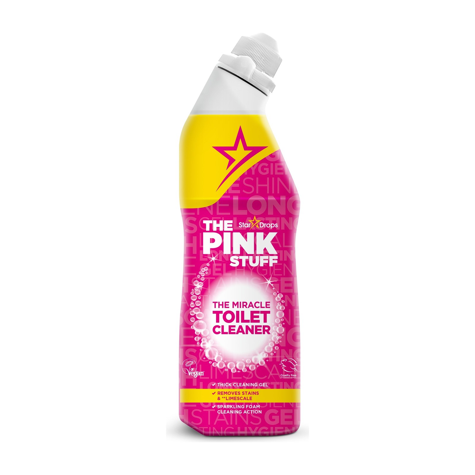 Toalettrengöring The Pink Stuff, antibakteriell gel, 750 ml - Städ & Hygien - Rengöringsmedel & Städkem - Sanitetsrengöring