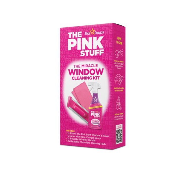 The Pink Stuff Window Cleaning Kit - 1