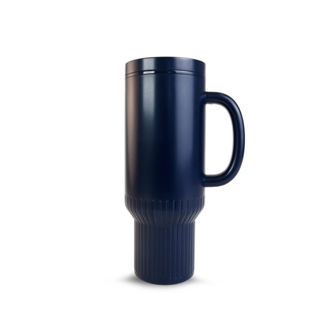 Talia thermal mug (6) Blue Pantone 2379C - 1