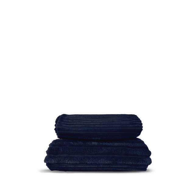 Estella fleece plaid (6) Dark blue - 1