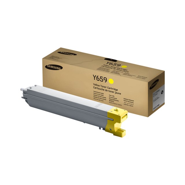 Lasertoner Samsung Y659 CLX-8640ND gul - 1