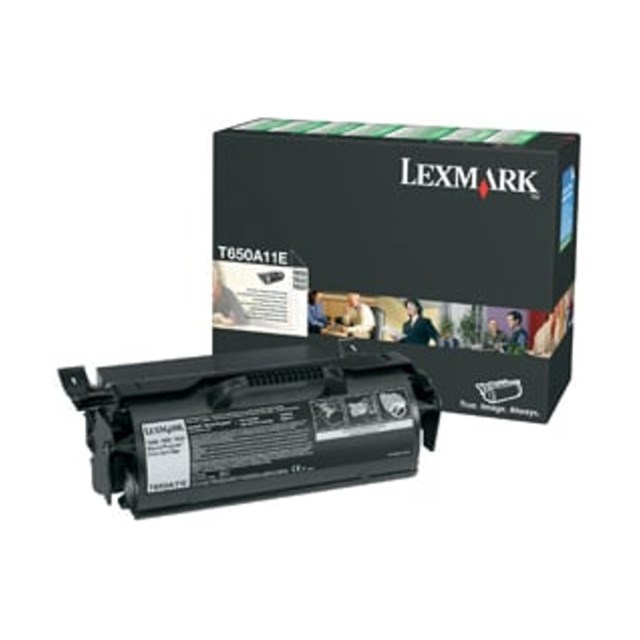 Lasertoner Lexmark Svart T650/T652/T654 7000 sidor - 1