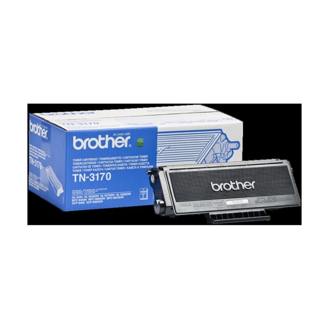 Lasertoner Brother TN-3170 Svart - 1