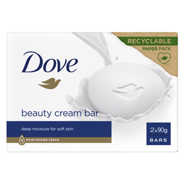 Dove Original Bar Soap 90g 2st/fp - 1