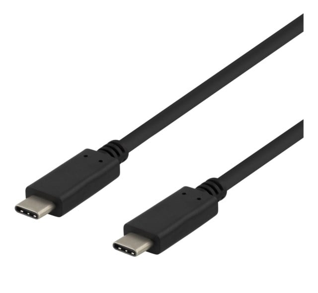 USBC till USBC kabel 1m 10Gbps 100W 5A USB 3.1 Gen 2 - 1