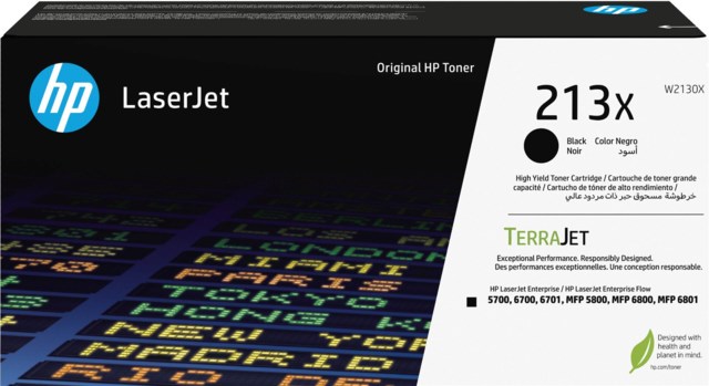 Lasertoner HP 213X svart - 1