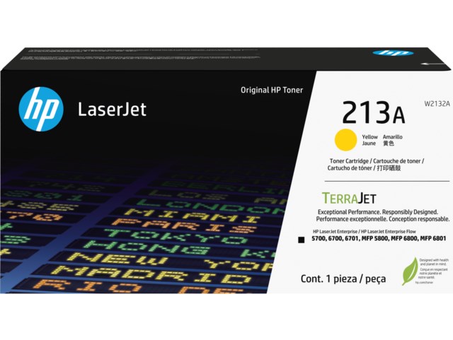 Lasertoner HP 213A gul - 1