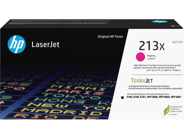 Lasertoner HP 213X magenta - 1